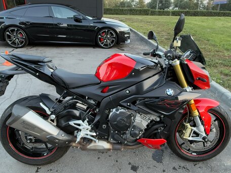 2018 BMW S 1000 R, красный, 1100000 рублей, вид 3