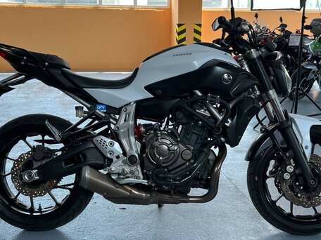 2014 Yamaha MT-07 (FZ-07), белый, 695000 рублей, вид 5
