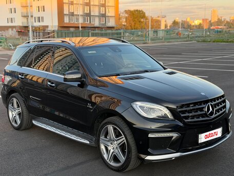 2014 Mercedes-Benz M-Класс AMG 63 AMG III (W166), чёрный, 2450000 рублей, вид 3