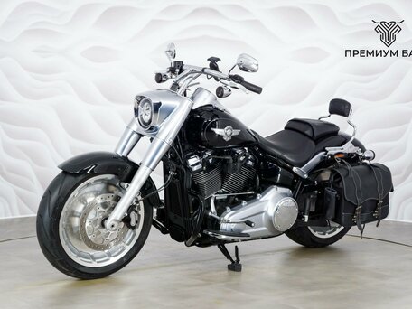2018 Harley-Davidson Fat Boy, чёрный, 1779000 рублей, вид 3
