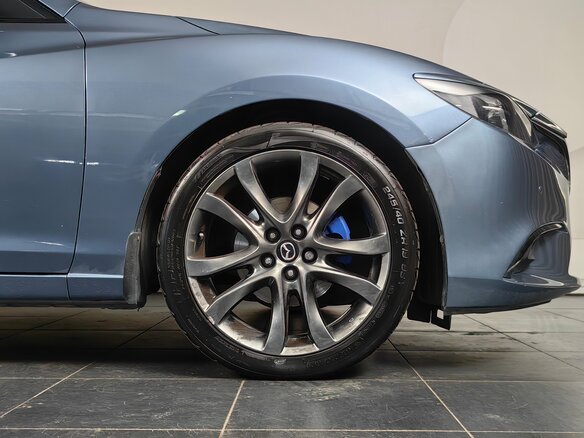 2015 Mazda 6 III (GJ) Рестайлинг, голубой - вид 24