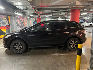 2008 Mazda CX-7 I, пурпурный, 490000 рублей, вид 4