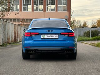 2019 Audi A4 V (B9), голубой, 2749000 рублей, вид 5