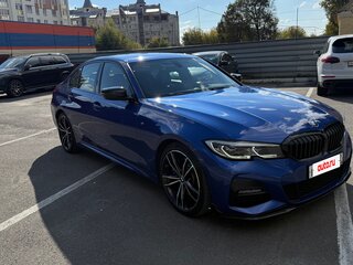 2019 BMW 3 серии 320d VII (G2x), синий, 3730000 рублей, вид 2