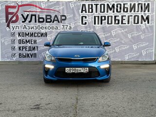2019 Kia Rio IV, синий, 1536000 рублей, вид 2