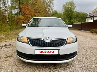 2018 Skoda Rapid I Рестайлинг, белый, 1235000 рублей, вид 2