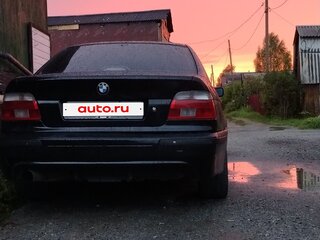 2002 BMW 5 серии 530i IV (E39) Рестайлинг, чёрный, 750000 рублей, вид 2