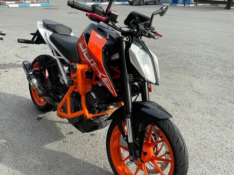 2017 KTM 390 Duke, оранжевый, 350000 рублей, вид 1