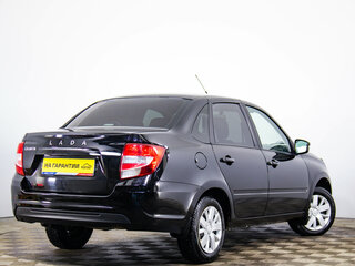 2022 Lada (ВАЗ) Granta I Рестайлинг, чёрный, 679000 рублей, вид 4