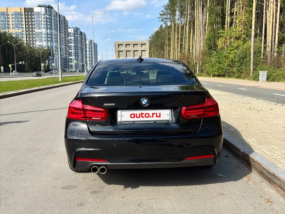 2017 BMW 3 серии 320i xDrive VI (F3x) Рестайлинг, чёрный - вид 6