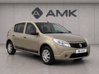2012 Renault Sandero I, бежевый, 470000 рублей, вид 2