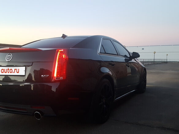 2008 Cadillac CTS II, чёрный - вид 1
