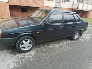 1997 Lada (ВАЗ) 21099, синий, 170000 рублей, вид 4