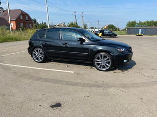 2008 Mazda 3 I (BK) Рестайлинг, чёрный, 620000 рублей, вид 3