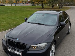 2009 BMW 3 серии 318i V (E90/E91/E92/E93) Рестайлинг, чёрный, 770000 рублей, вид 1
