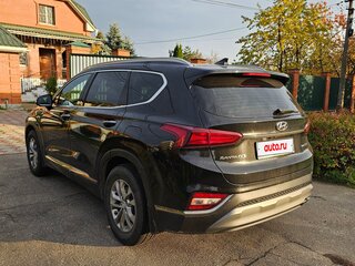 2018 Hyundai Santa Fe IV, чёрный, 3019000 рублей, вид 4