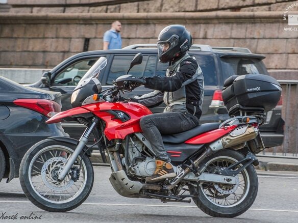 2006 BMW F 650 GS, красный - вид 20