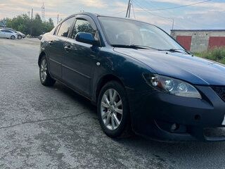 2006 Mazda 3 I (BK) Рестайлинг, синий, 300000 рублей, вид 2