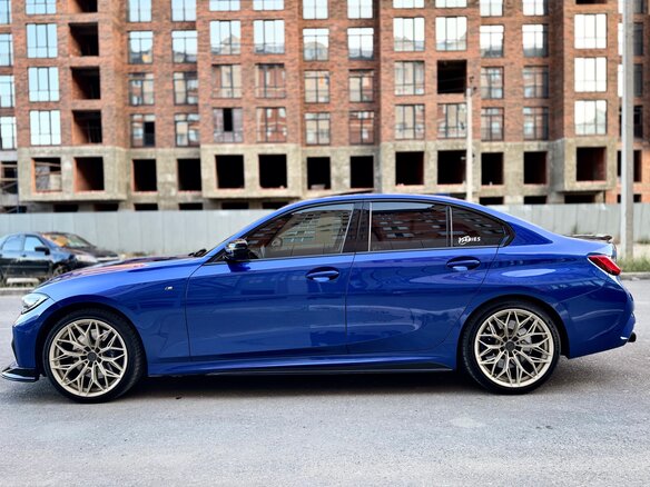 2018 BMW 3 серии 330i xDrive VII (G2x), синий - вид 6