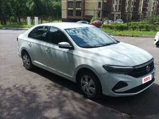 2022 Volkswagen Polo VI, белый, 1359999 рублей, вид 3