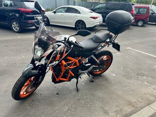 2014 KTM 390 Duke, белый, 350000 рублей, вид 2