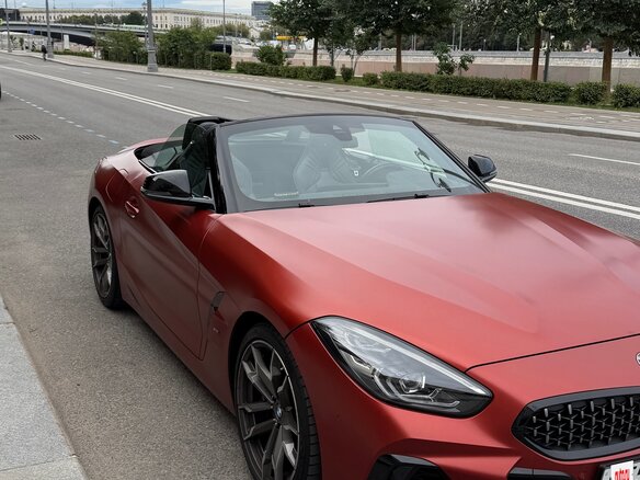 2019 BMW Z4 M40i III (G29), оранжевый - вид 3