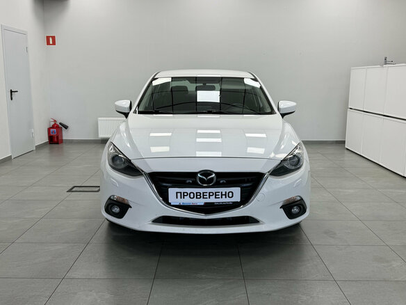 2014 Mazda 3 III (BM), белый, 1380000 рублей - вид 1