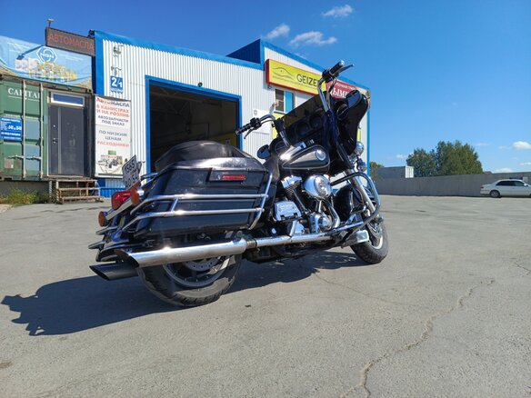 2002 Harley-Davidson Electra Glide, чёрный, 760000 рублей - вид 4