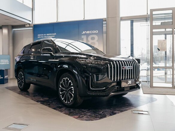2025 Jaecoo J8, чёрный - вид 2