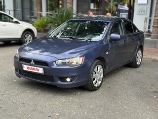 2010 Mitsubishi Lancer X, синий, 495000 рублей, вид 1