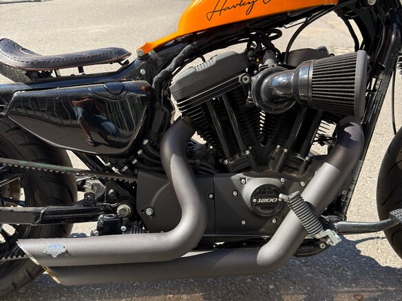 2019 Harley-Davidson Sportster 1200, оранжевый, 1499999 рублей - вид 4