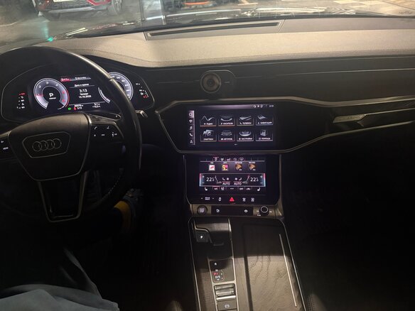2019 Audi A6 45 TDI V (C8), серый, 4520000 рублей - вид 6