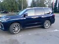 2018 Lexus LX 450d III Рестайлинг 2, синий, 9900000 рублей - вид 3