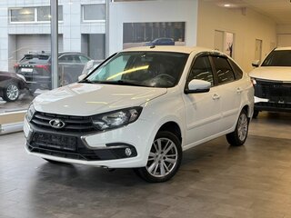 2021 Lada (ВАЗ) Granta I Рестайлинг, белый, 628000 рублей, вид 1