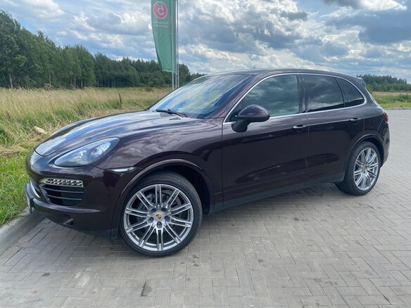 2014 Porsche Cayenne II Рестайлинг (958), коричневый, 2495000 рублей - вид 18