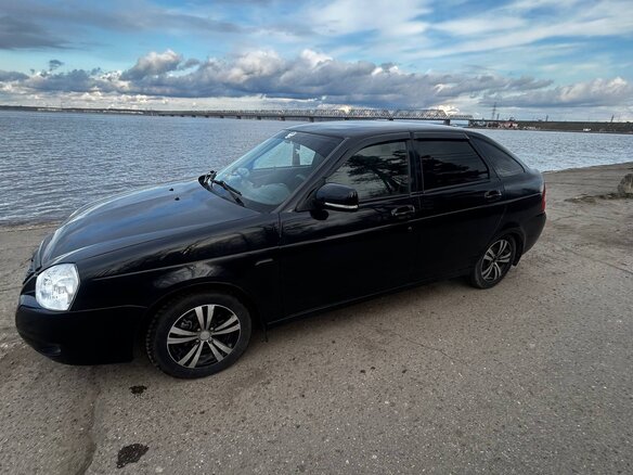 2008 Lada (ВАЗ) Priora I, синий, 290000 рублей - вид 1