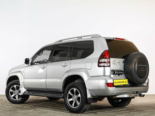 2004 Toyota Land Cruiser Prado 4-speed 120 Series, серебристый, 1729000 рублей, вид 4