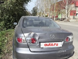 2005 Mazda 6 I (GG), серый, 300000 рублей, вид 5