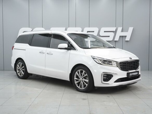 2019 Kia Carnival III, белый