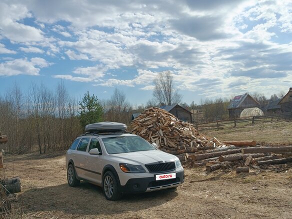 2012 Skoda Octavia Scout II (A5) Рестайлинг, белый, 1500000 рублей - вид 15