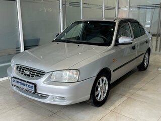 2010 Hyundai Accent ТагАЗ II, серебристый, 349000 рублей, вид 1