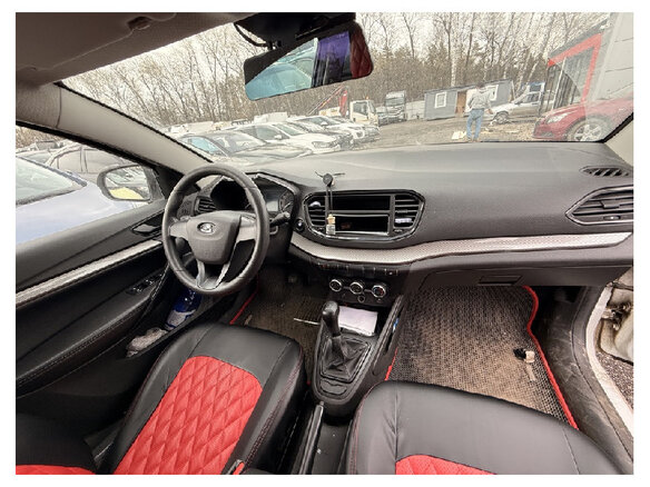2024 Lada (ВАЗ) Vesta I Рестайлинг (NG), белый, 1000000 рублей - вид 9