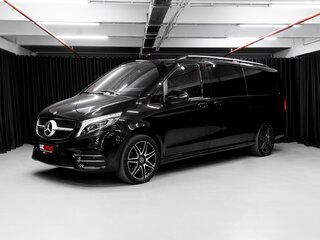 2023 Mercedes-Benz V-Класс Extra Long 300 d экстра длинный III (W447) Рестайлинг, чёрный, 12900000 рублей, вид 2
