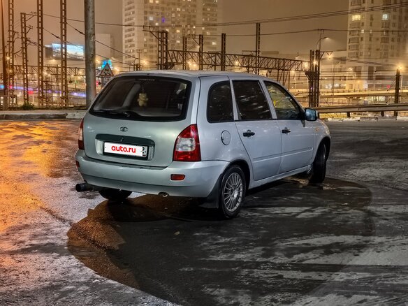 2009 Lada (ВАЗ) Kalina I, серебристый, 295000 рублей - вид 4