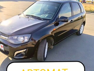 2013 Lada (ВАЗ) Kalina II, чёрный, 520000 рублей, вид 1