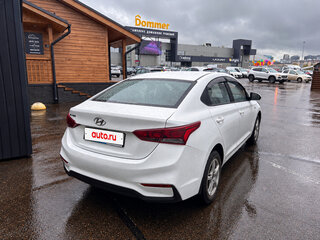 2017 Hyundai Solaris II, белый, 595000 рублей, вид 5