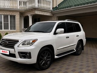 2014 Lexus LX 570 III Рестайлинг, белый, 4500000 рублей, вид 1