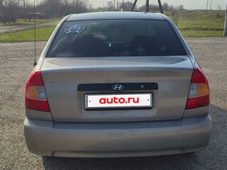 2008 Hyundai Accent ТагАЗ II, бежевый, 365000 рублей, вид 5