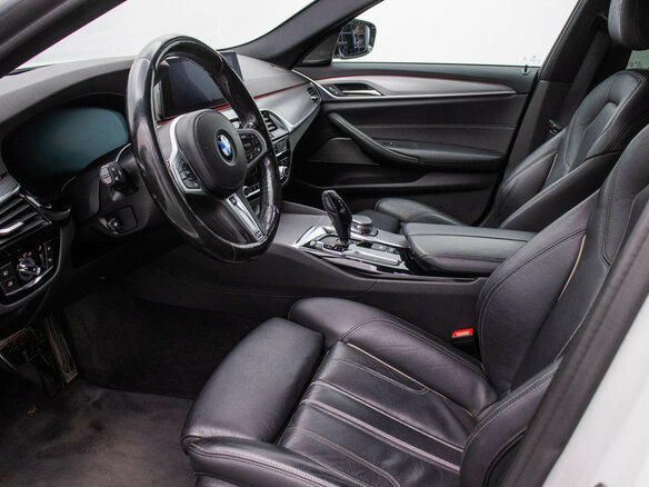 2019 BMW 5 серии 530i xDrive VII (G30/G31/G38), белый - вид 9