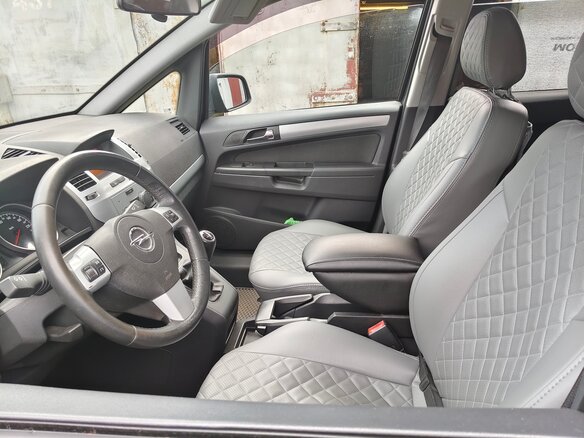 2013 Opel Zafira B Рестайлинг, серый - вид 8